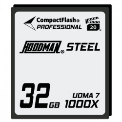 Hoodman HS7CF32 Tarjeta Compact Flash UDMA 7 RAW de 32GB 1000x