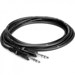 Hosa CSS-110 Cable Audio  PLUG 1/4" TRS  3mts 