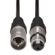 Hosa DMX-310 Cable DMX 512 XLR3 macho a XLR3 hembra de 3mts