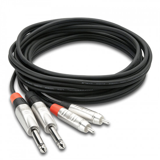 Beatnik TSR01 - Cable Plug TS a RCA Stereo de 1 Metro