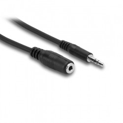 Hosa MHE-102 Cable 3.5mm mini plug hembra a Mini plug macho 60cm