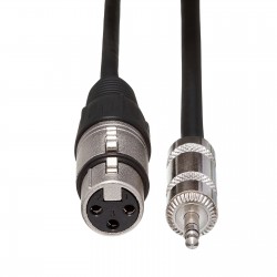 Hosa MXM-025 Cable 7.65mts XLR hembra  a estéreo mini plug 