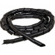Hosa Technology black Spiral Cable Wrap  120"