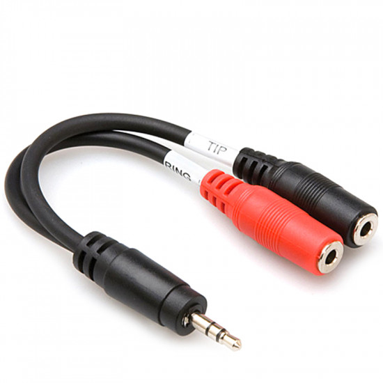 SM Adaptador Audio Plug 6,3 a Mini Plug 3,5
