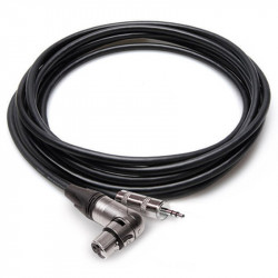 Hosa MXM-001.5RS Cable 45cm XLR hembra L a estéreo mini plug  45cm