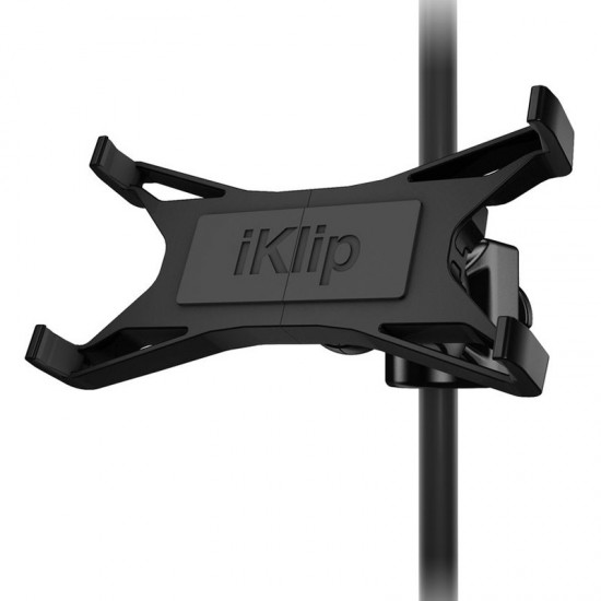 IK Multimedia iKlip Xpand Soporte para tablets y Ipad en pie de micrófono