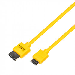 Ikan Slim HDMI Cable Corto HDMI a Mini HDMI 45cm High Speed 4K