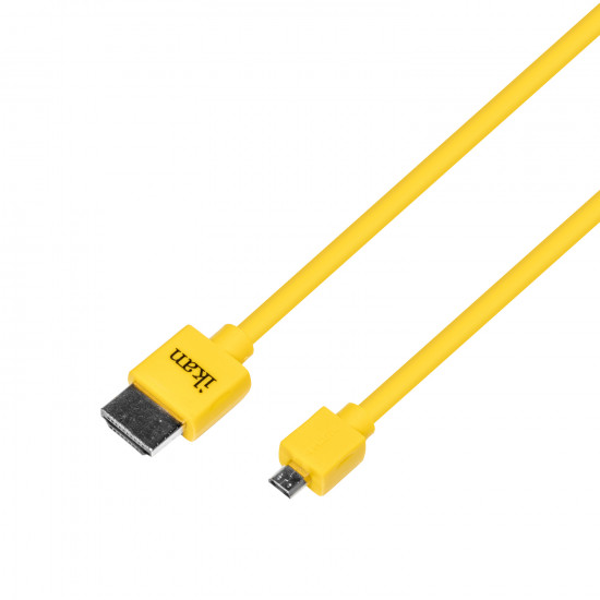 Ikan Slim HDMI Cable Corto HDMI a Micro HDMI 45cm High Speed  4K