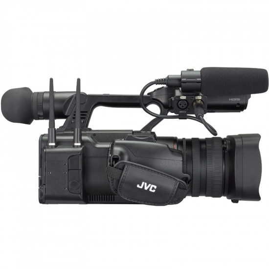 JVC GY-HC550 1" 4KCAM Cámara Broadcast Streaming LAN Inalámbrica