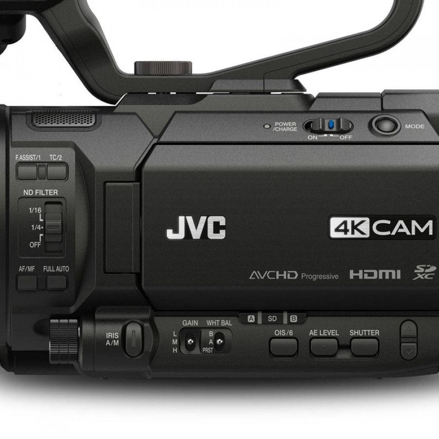 JVC GYHM170U 4KCAM Cámara Compacta 4K con salida HDMI