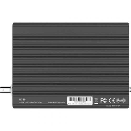 Kiloview D350 decodificador de vídeo 4K H.265/H.264 