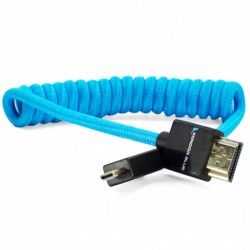 Kondor Blue Cable Micro HDMI a HDMI 30cm - 45cm coiled azul