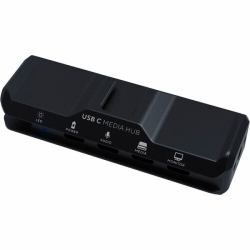 Kondor Blue Concentrador multimedia USB-C (Negro)