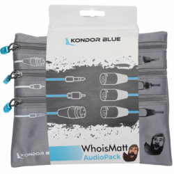 Kondor Blue Kit 3 Cables XLR esenciales 