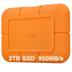 Lacie SSD 2TB Rugged USB 3.1 Tipo-C FireCuda NVMe M.2