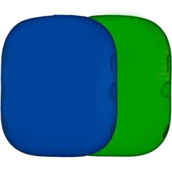 Lastolite Fondo Colapsable Tela Chroma Azul/verde de 1.8 x 1.5 mts 