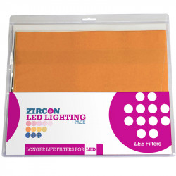 Lee Filters Zircon Pack de filtros de Correción para luces LED 30x30cm