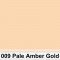 Lee Filters  009S Pliego Pale Amber Gold 50cm x 60 cm
