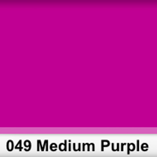 Lee Filters  049S Pliego Medium Purple 50cm x 60 cm
