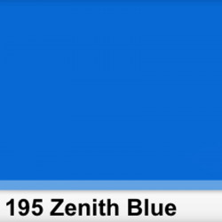 Lee Filters 195R Rollo Zenith Blue 1,22 x 7,62 MTS