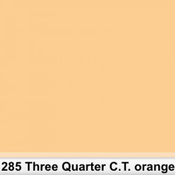 Lee Filters 285R Rollo 3/4 C.T.Orange 1,22 x 7,62 mts