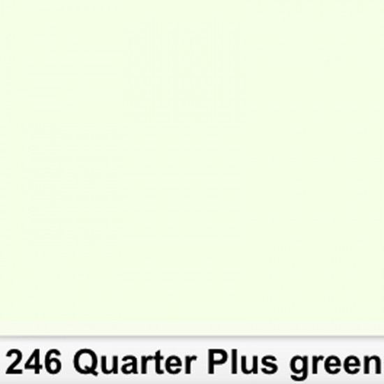 Lee Filters Pliego 246S 1/4 Plus Green 50cm x 60cm