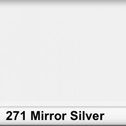 Lee Filters Rollo 271R Mirror Silver Espejo Plateado 1,52 x 6,10 mts