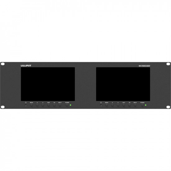 Lilliput Dual Monitor con dos pantallas de 7”  SDI 3G/ HDMI