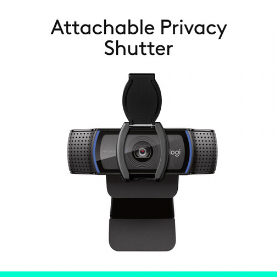 Logitech  C920s HD Pro Webcam Campo visual de 78°