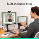 Logitech  C920s HD Pro Webcam Campo visual de 78°
