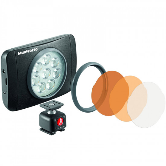 Manfrotto MLUMIEMU-BK Lumimuse 8 On-Camera LED Light  