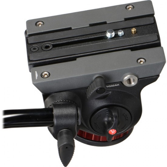 Manfrotto MVK502055XPRO3 Cabezal Video 502AH + Trípode MT055XPRO3