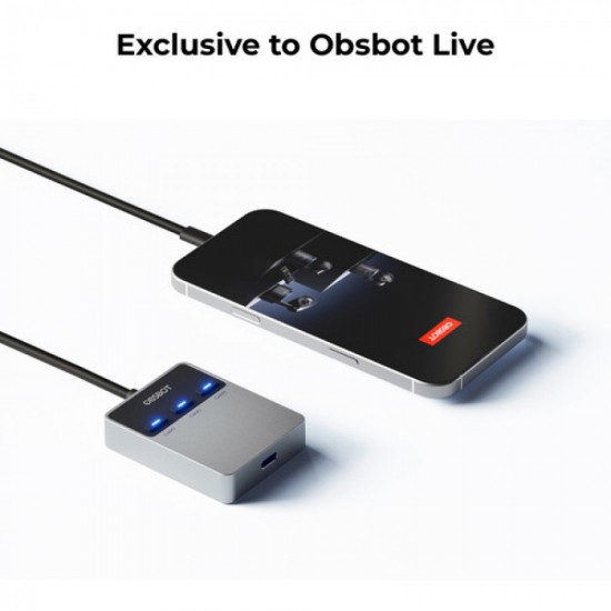 OBSBOT Conector inalámbrico multicámara para cámaras de la serie Tail