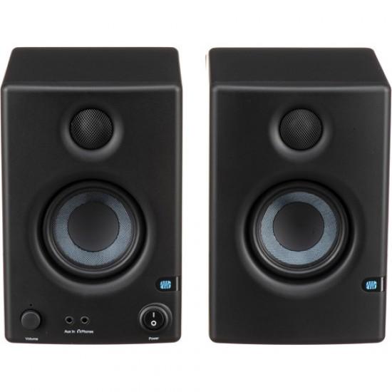 PreSonus Eris E3.5 3.5" 2-Way 25W monitor de campo (par)