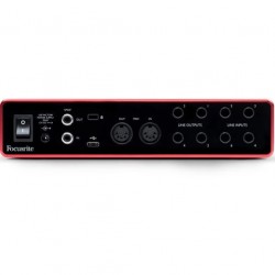 Focusrite Scarlett 8i6 8x6 USB Audio Interface (3ra generación)