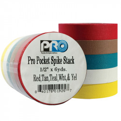 Protapes Pocket PRO Spike Cinta Brillante 5 Colores