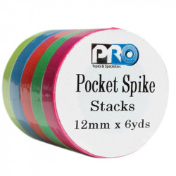Protapes Pocket PRO Spike Cinta Fluorescente 5 Colores