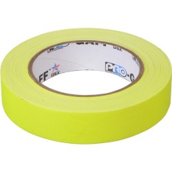 Protapes PG1FLX25YEL Gaffer Mate Compact 1 " x 25 Yardas AMARILLO Fluorescente