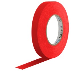 Protapes PG1X25RED Gaffer Mate 1 " x 25 yardas Rojo