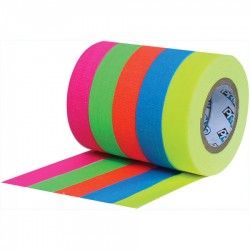 Protapes PRO Spike stack Cinta 1/2" Fluorescente 5 Colores 5.5metros
