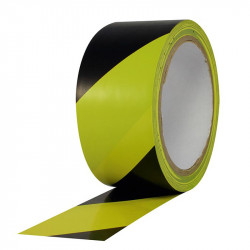 Protapes Safety Stripes PVC para marcar carriles y pisos 3" x 18mts