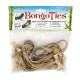 Bongo Ties Grip para Organizar Cables en bambú y Hevea rubber Pack de 10