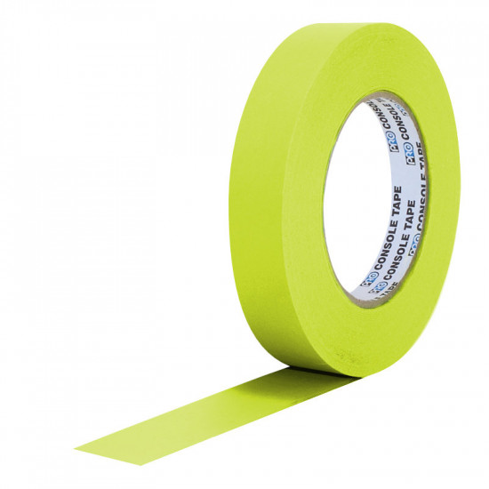Protapes PG1FLX20YEL Gaffer Mate Compact 1 " x 20 yardas AMARILLO FLUORESCENTE