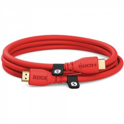 Rode HDMICABLE1.5M-R HDMI Cable 1.5m Rojo