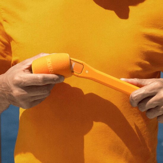 Rode Interview Micro Adaptador mano para Micro (naranja)