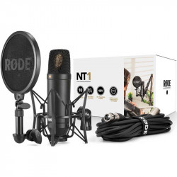 Rode NT1 Micrófono de Estudio de diafragma 1" Ultra Low Noise