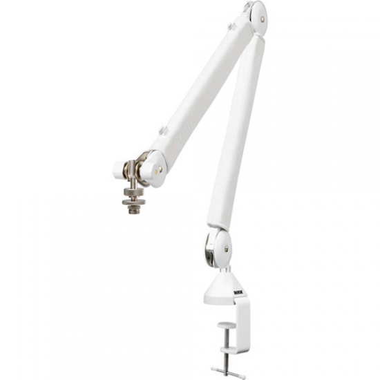 Rode PSA1+W Soporte Brazo Boom para micrófono de Estudio (Blanco)