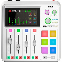 Rode RODECaster DUO Estudio de producción de audio integrado (Blanco)