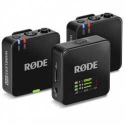 Rode Wireless GO G3 Kit de 2 Mic inalámbricos + Grabadores 32 bit 