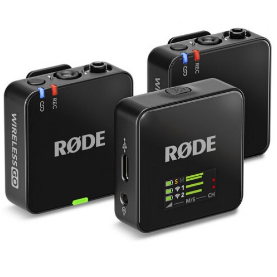 Rode Wireless GO G3 Kit de 2 Mic inalámbricos + Grabadores 32 bit 